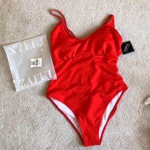 NWT Zaful one-piece bathing suit